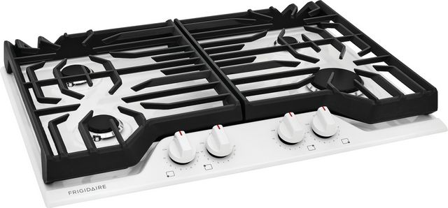 Frigidaire® 30" White Gas Cooktop-4