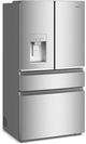 Whirlpool® 36" 22 Cu. Ft. Fingerprint-Resistant Stainless Finish Counter Depth French Door Refrigerator with Nugget Ice-2