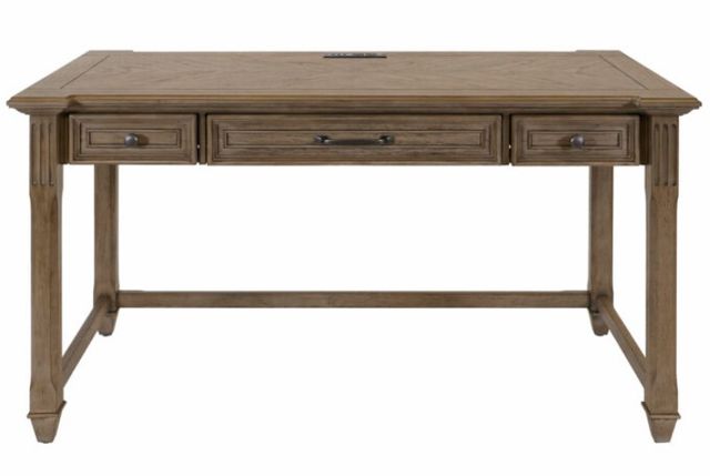 Martin Furniture Bristol Light Brown Writing Desk-1