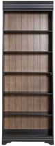 Liberty Furniture Meritage Aged Charcoal/Caramel 84" Bookcase-2