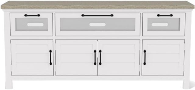 Riverside Furniture Cora Cloud/Fog Entertainment Console-1
