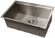 ZLINE Garmisch 27" Satin Stainless Steel Undermount Single Bowl Kitchen Sink with Bottom Grid and Accessories-4