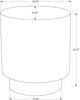 Monarch Specialties Inc. White Accent Table -1