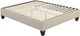 Elements International Abby Heirloom Natural Queen Platform Bed-2