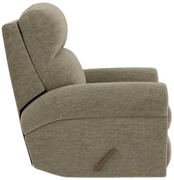 Flexsteel® Langston Brown Dune Rocking Recliner-2