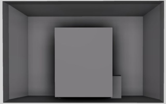 Vent-A-Hood® K Series 30" Gunsmoke Wall Mounted Liner Insert-1