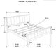 Coaster® Wilkes Dark Cocoa Twin Upholstered Panel Bed-2