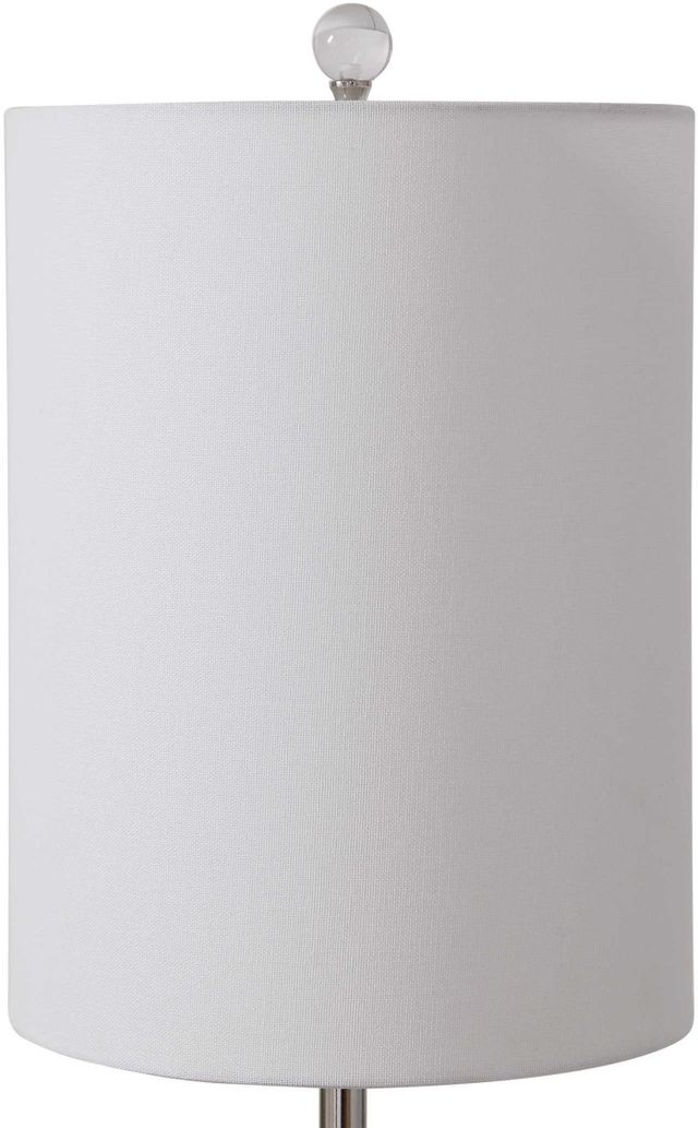 Uttermost® Piers Mottled Blue Glaze Buffet Lamp-4