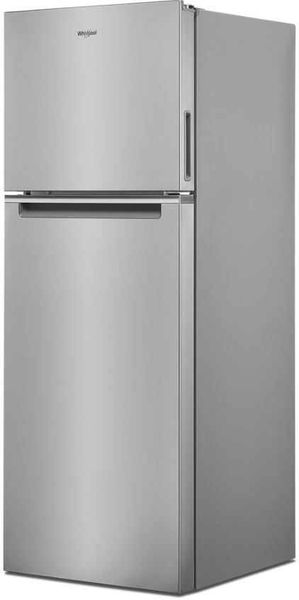 Whirlpool® 12.9 Cu. Ft. Fingerprint-Resistant Stainless Finish Top Freezer Refrigerator-1