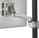 Chief® Kontour™ Silver K2P Single Monitor Articulating Pole Mount-1