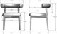 Amisco Customizable Barbara Dining Side Chair-2