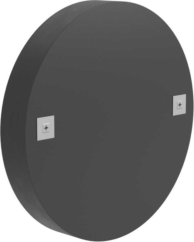 Coaster® Black Round Mirror-4