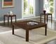 Bernards Norwood 3-Piece Brown Occasional Table Set-0