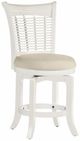 HH2 Home Bayberry White Swivel Counter Stool-0
