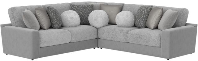 Jackson Furniture Canyon 3-Piece Gray/Platinum/Zinc Modular Sectional-0