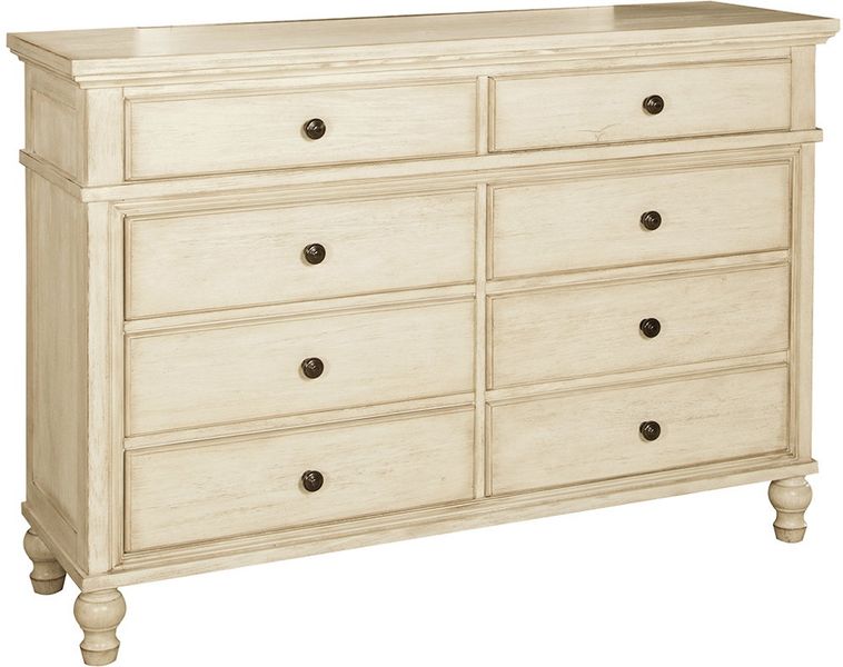 Millennium® by Ashley® Marsilona White Dresser | Bedroom Express