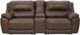 Signature Design by Ashley® Dunleith 3-Piece Chocolate Power Reclining Loveseat with Console-0
