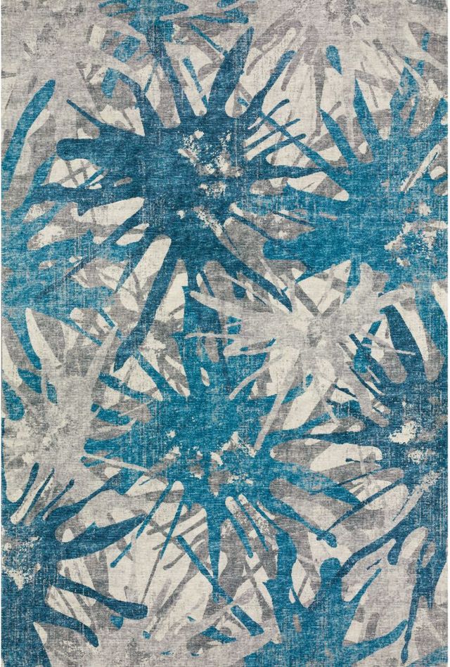 Dalyn™ Rug Company Brisbane BR6 Cobalt 5'x8' Area Rug-0
