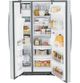 GE® 33" 23.0 Cu. Ft. Fingerprint Resistant Stainless Steel Side-by-Side Refrigerator-3