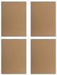 A & B Home 4-Piece Black/Green/White Fern Wall Art Set-4