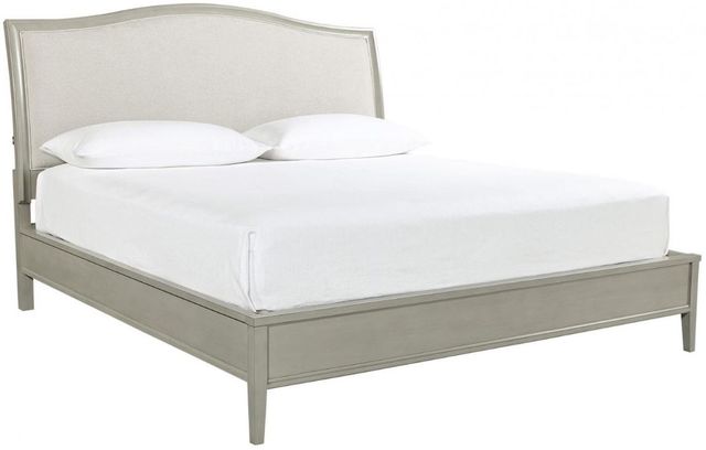 aspenhome® Charlotte Shale Queen Upholstered Bed-0