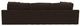 Jackson Furniture Comfrey 2-Piece Chocolate Right-Arm Facing Sofa Sectional and Chaise-3