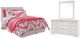 Signature Design by Ashley® Anarasia 3-Piece White Full Sleigh Headboard Bed Set-0