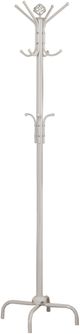 Monarch Specialties Inc. 70" White Metal Coat rack-1