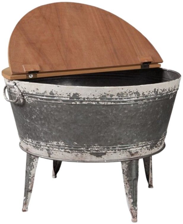 Signature Design by Ashley® Shellmond Light Brown Accent Cocktail Table with Gray Base-1
