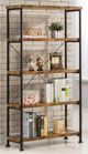 Coaster® Analiese Antique Nutmeg Open Bookcase-1