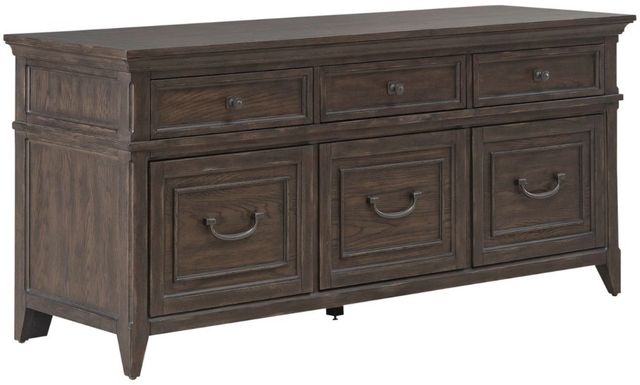 Liberty Furniture Paradise Valley Saddle Brown Credenza-0