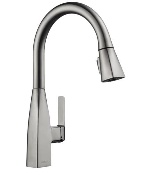 Peerless Xander® Stainless 15" Single Handle Pull-Down Kitchen Faucet-0
