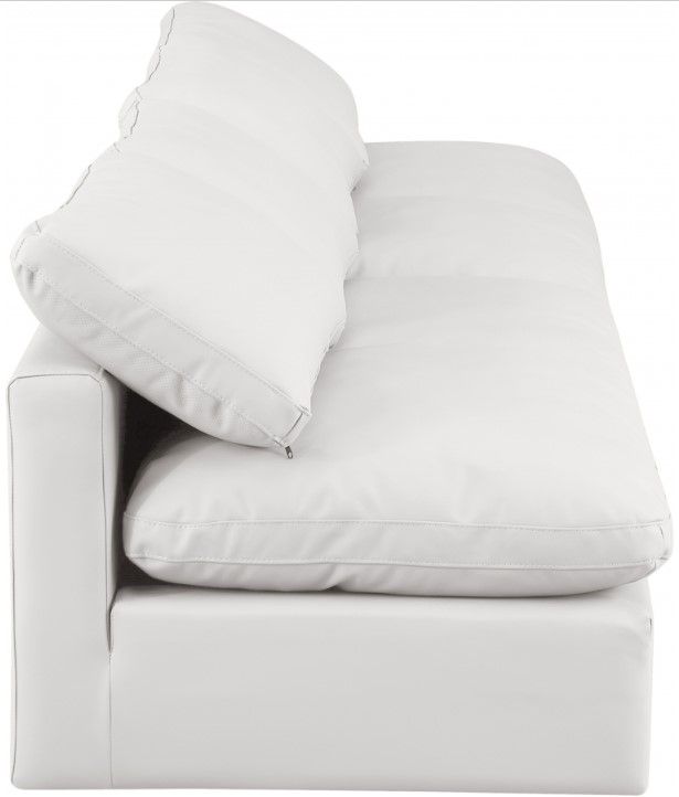 Meridian Furniture Indulge 4-Piece Cream Sofa-2