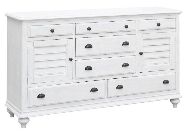 Cottage Creek Furniture Brockton White Dresser