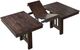 A-America® Bremerton Warm Gray Trestle Dining Table-1