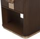 Michael Amini® West Kensington Medium Espresso Drawer Nightstand-3
