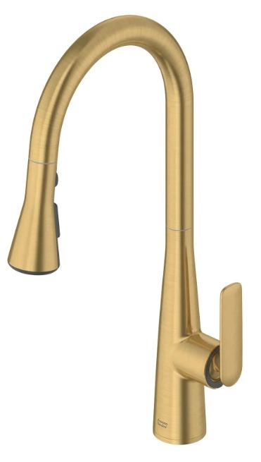 American Standard Aspirations Brushed Cool Sunrise Pull-Down Kitchen Faucet-3