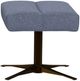American Leather® Customizable Cirrus Fabric Ottoman-2