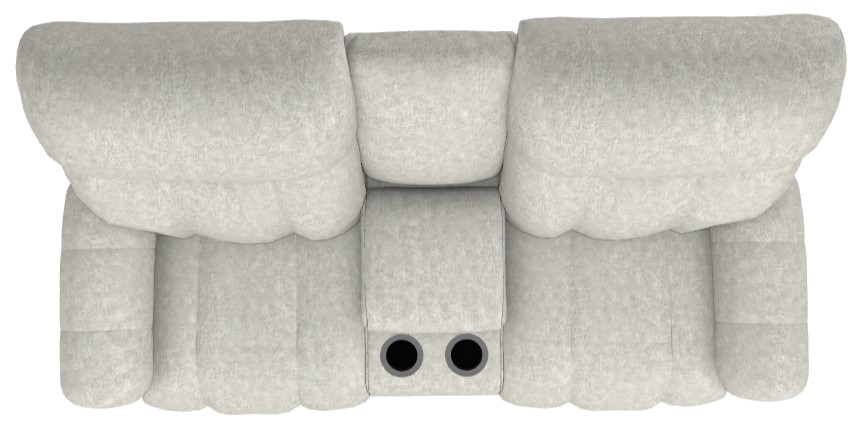 La-Z-Boy® Morrison Dove Power Reclining Loveseat with Console and