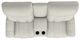 La-Z-Boy® Morrison Dove Power Reclining Loveseat with Console and Headrest-4