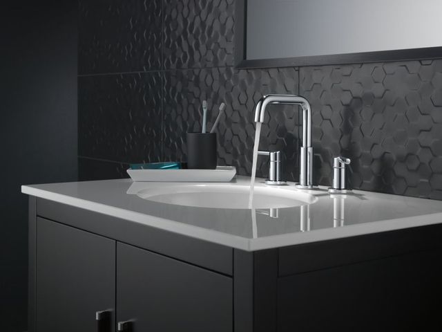 Delta Nicoli® Chrome 8" 2-Handle Widespread Bathroom Faucet-1
