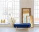 Mazin Furniture Cara Navy Accent Bench-2