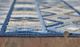 KAS Rugs Calla Blue/Gray Aztec 5'x7' Area Rug-2