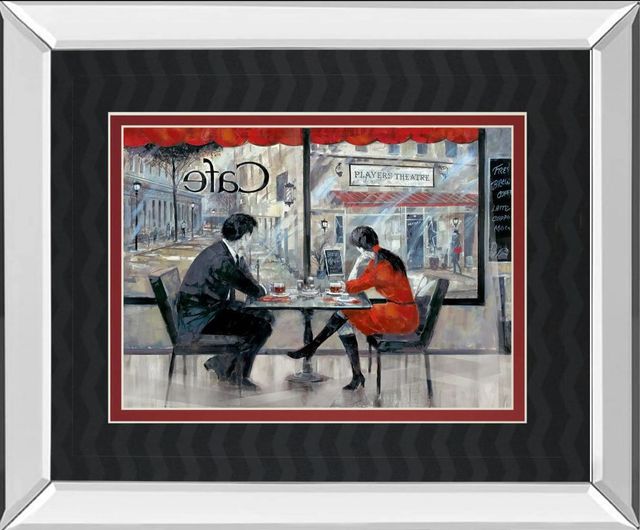 Classy Art Player’s Theatre by Ruanne Manning Mirror Framed Wall Art-0