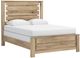 Benchcraft® Brozmont Tan Queen Panel Bed-0