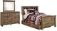 Signature Design by Ashley® Trinell 2-Piece Brown Twin Bookcase Bed Set-0
