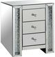 ACME Furniture Nysa Mirrored Side Table -0