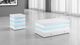 Furniture of America® Maloy White Rectangular Cocktail Table-3