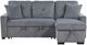 Homelegance® Rhett 3-Piece Gray Right-Arm Facing Reversible Sleeper Sectional-3