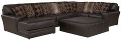 Jackson Furniture Denali 4-Piece Chocolate Left Side Facing U-Shape Sectional